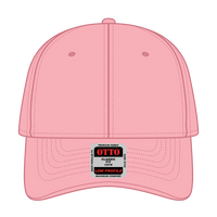 OTTO 19-768 6 Panel Low Profile Baseball Cap - Pink - Pink / 6 1/2’’ - 7 5/8’’