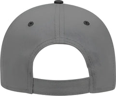 OTTO 19 768 Superior Cotton Twill Low Profile Pro Style Cap Black Charcoal Charcoal Black Dark Gray / One Size Fits Most