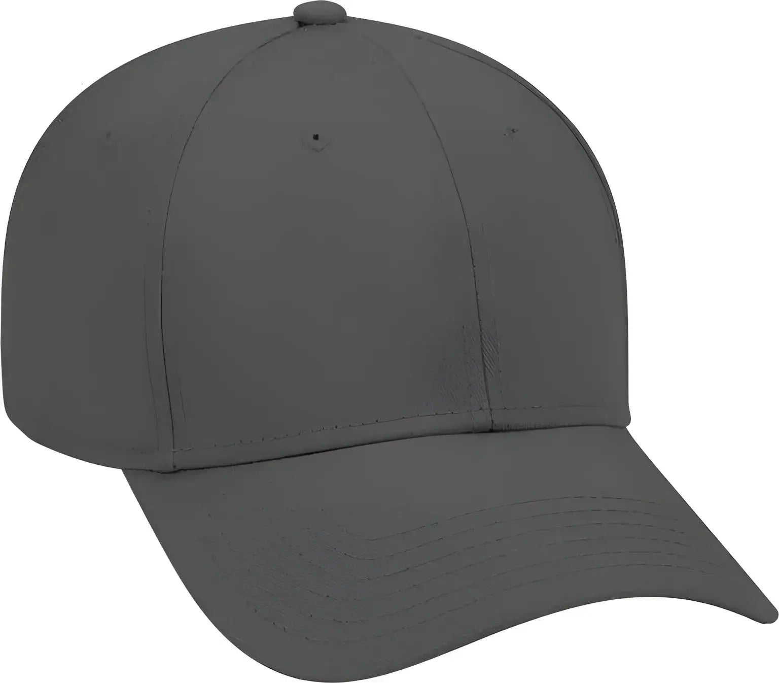 OTTO 19-768 Superior Cotton Twill Low Profile Pro Style Cap - Charcoal Gray - Dark Gray / One Size Fits Most