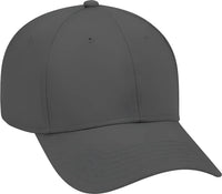 OTTO 19-768 Superior Cotton Twill Low Profile Pro Style Cap - Charcoal Gray - Dark Gray / One Size Fits Most