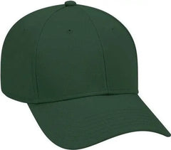 OTTO 19-768 Superior Cotton Twill Low Profile Pro Style Cap - Dark Green - Forest / One Size Fits Most