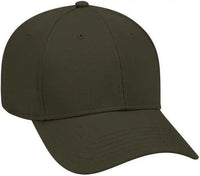 OTTO 19-768 Superior Cotton Twill Low Profile Pro Style Cap - Dark Olive Green - Olive / One Size Fits Most