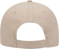 OTTO 19-768 Superior Cotton Twill Low Profile Pro Style Cap - Khaki - Khaki / One Size Fits Most
