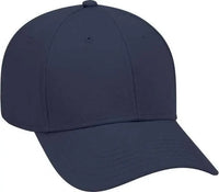 OTTO 19-768 Superior Cotton Twill Low Profile Pro Style Cap - Navy - Navy / One Size Fits Most