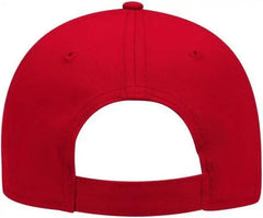 OTTO 19-768 Superior Cotton Twill Low Profile Pro Style Cap - Red - Red / One Size Fits Most