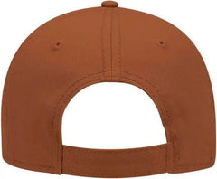 OTTO 19-768 Superior Cotton Twill Low Profile Pro Style Cap - Texas Orange - Texas Orange / One Size Fits Most
