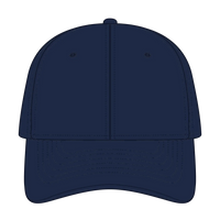 OTTO 19-860 6 Panel Low Profile Baseball Cap - Navy - Navy / 6 1/2’’ - 7 5/8’’