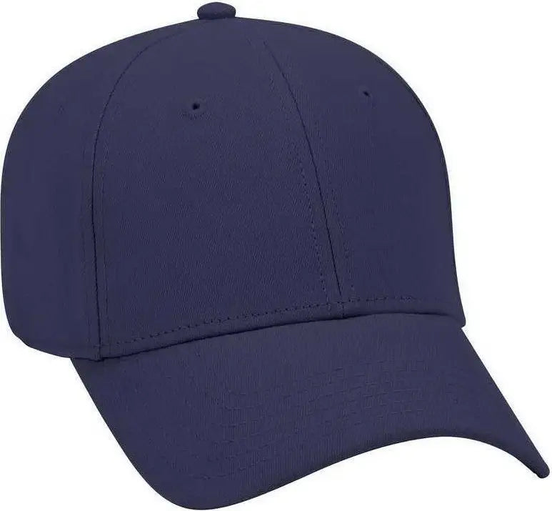 OTTO 19-860 Ultra Soft Superior Brushed Cotton Twill Low Profile Pro Style Cap - Navy - Navy / One Size Fits Most