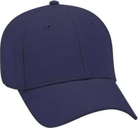 OTTO 19-860 Ultra Soft Superior Brushed Cotton Twill Low Profile Pro Style Cap - Navy - Navy / One Size Fits Most