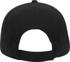 OTTO 19-922 Jersey Knit Low Profile Pro Style Cap - Black - Black / One Size Fits Most