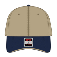 OTTO 23-255 6 Panel Low Profile Baseball Cap - Nvy/Kha/Kha - Nvy/Kha/Kha / 6 1/2’’ - 7 5/8’’