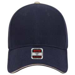 OTTO 23-255 6 Panel Low Profile Baseball Cap - Nvy/Nvy/Kha - Nvy/Nvy/Kha / 6 1/2’’ - 7 5/8’’