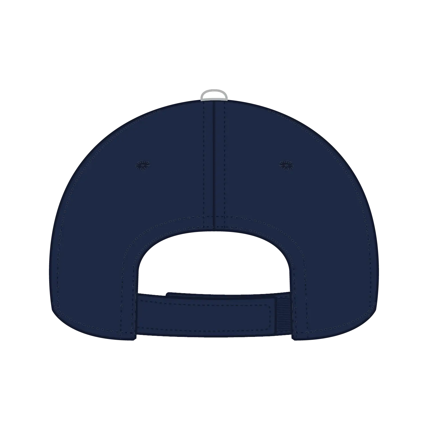 OTTO 23-368 6 Panel Low Profile Baseball Cap - Nvy/Nvy/Wht - Nvy/Nvy/Wht / 6 1/2’’ - 7 5/8’’