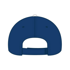 OTTO 23-368 6 Panel Low Profile Baseball Cap - Ryl/Ryl/Wht - Ryl/Ryl/Wht / 6 1/2’’ - 7 5/8’’