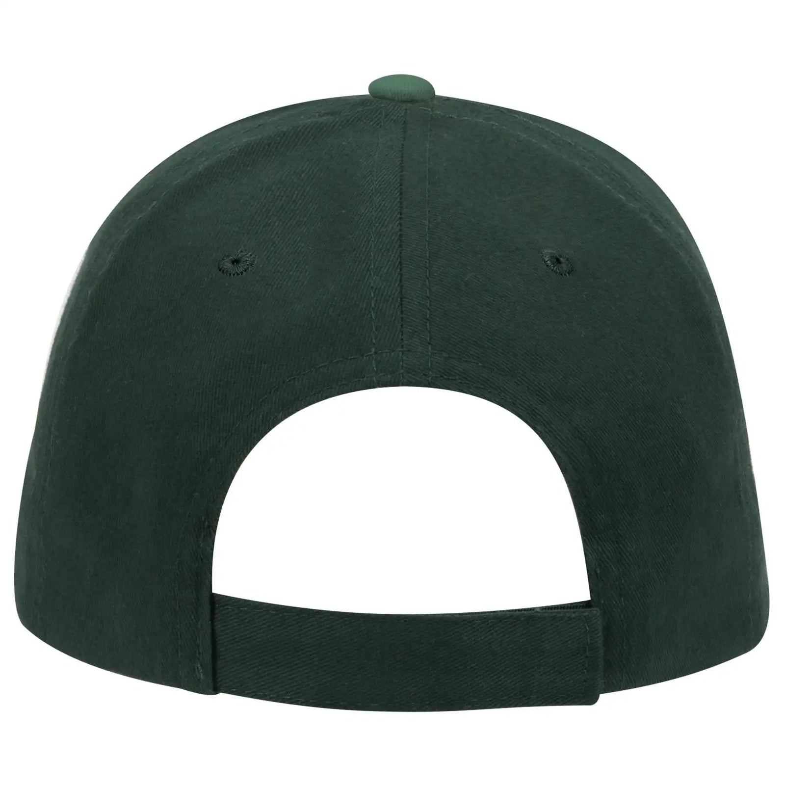 OTTO 23-430 6 Panel Low Profile Baseball Cap - Kha/Dk.Grn/Dk.Grn - Kha/Dk.Grn/Dk.Grn / 6 1/2’’ - 7 5/8’’