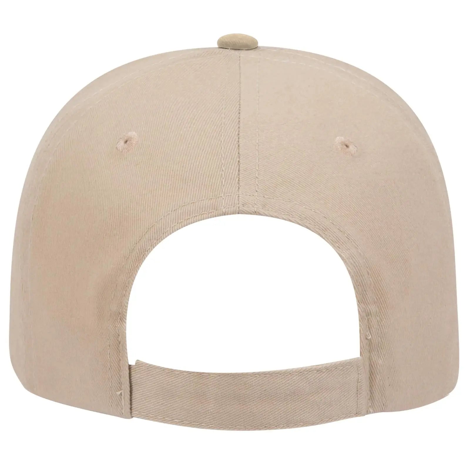 OTTO 23-430 6 Panel Low Profile Baseball Cap - Nvy/Kha/Kha - Nvy/Kha/Kha / 6 1/2’’ - 7 5/8’’
