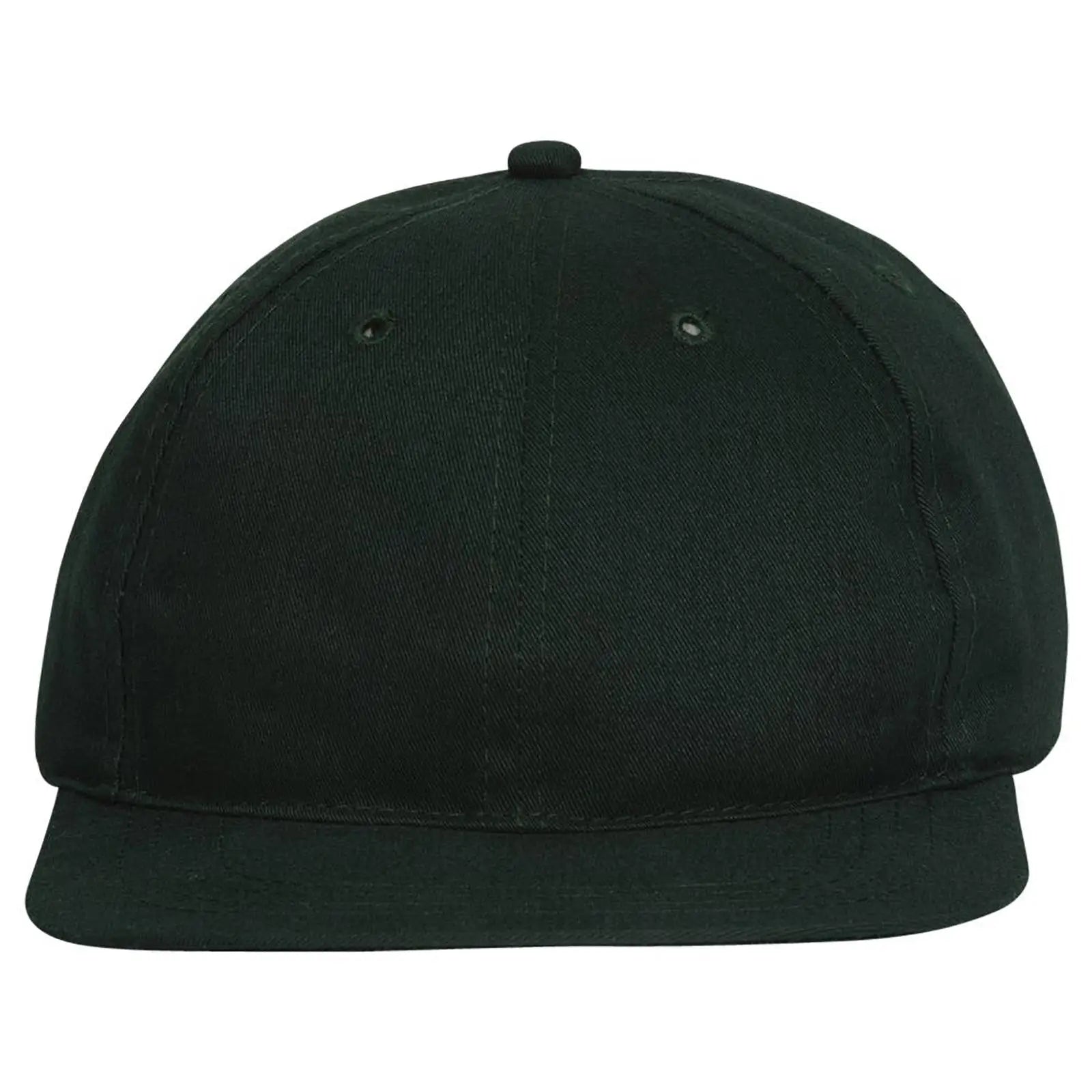 OTTO 24-032 6 Panel Low Profile Baseball Cap - Dk. Green - Dk. Green / 6 1/2’’ - 7 5/8’’