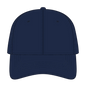 OTTO 24-032 6 Panel Low Profile Baseball Cap - Navy - Navy / 6 1/2’’ - 7 5/8’’