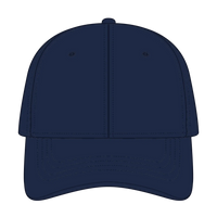 OTTO 24-032 6 Panel Low Profile Baseball Cap - Navy - Navy / 6 1/2’’ - 7 5/8’’