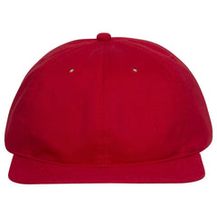 OTTO 24-032 6 Panel Low Profile Baseball Cap - Red - Red / 6 1/2’’ - 7 5/8’’