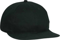 OTTO 24 032 Brushed Cotton Twill Soft Visor Low Profile Pro Style Seamed Front Panel Cap Dark Green Forest / One Size