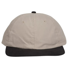 OTTO 24-106 6 Panel Low Profile Baseball Cap - Blk/Kha - Blk/Kha / 6 1/2’’ - 7 5/8’’