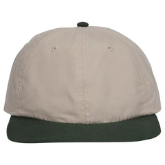 OTTO 24-106 6 Panel Low Profile Baseball Cap - Dk.Grn/Kha - Dk.Grn/Kha / 6 1/2’’ - 7 5/8’’