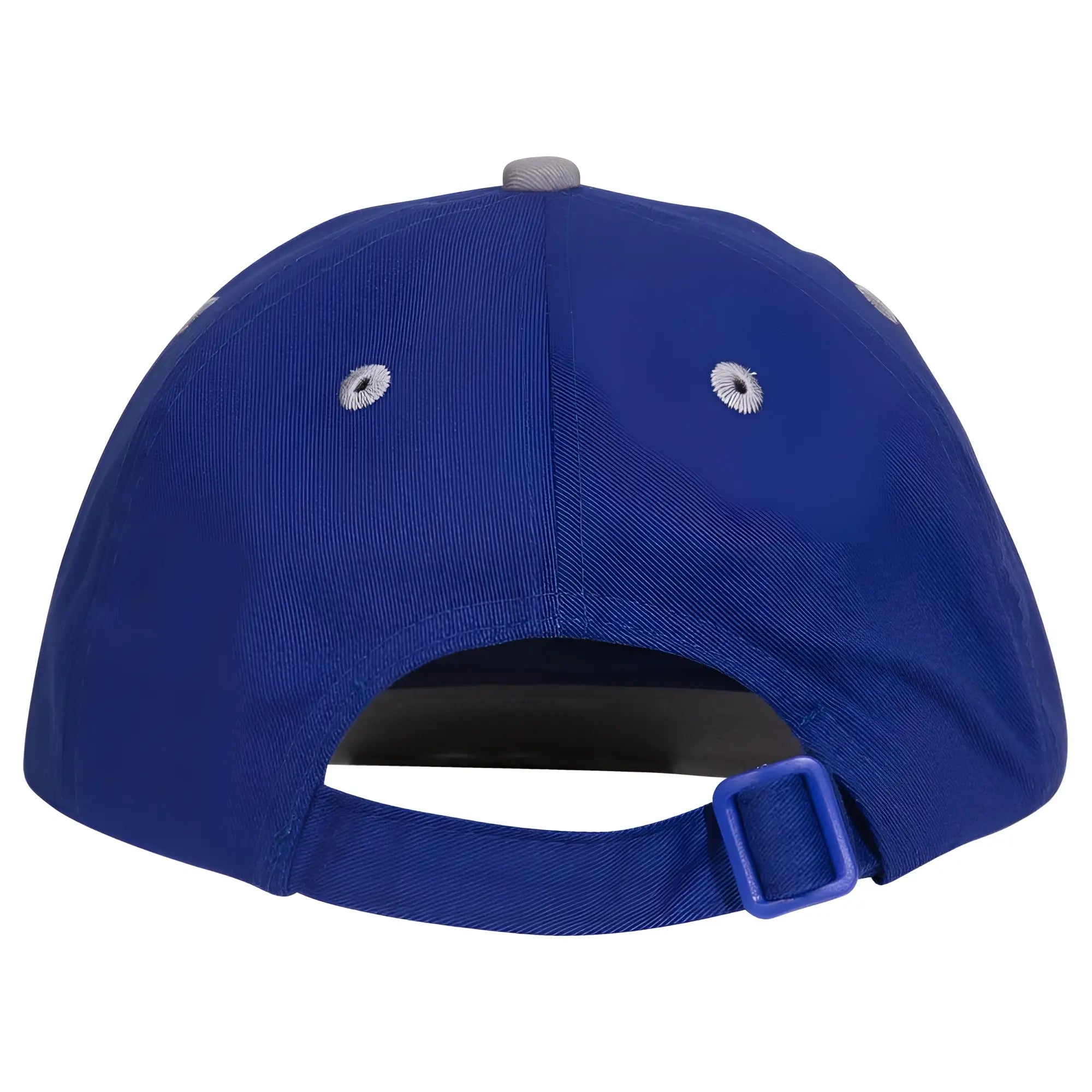 OTTO 25-023 6 Panel Low Profile Baseball Cap - Gry/Ryl - Gry/Ryl / 6 1/2’’ - 7 5/8’’