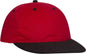 OTTO 25-023 Brushed Cotton Twill Sport Low Profile Pro Style Cap - Black Red - Black Red / One Size Fits Most