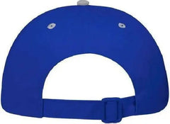 OTTO 25 023 Brushed Cotton Twill Sport Low Profile Pro Style Cap Gray Royal Gray Royal / One Size Fits Most