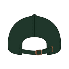 OTTO 26-030 6 Panel Low Profile Baseball Cap - Dk. Green - Dk. Green / 6 1/2’’ - 7 5/8’’