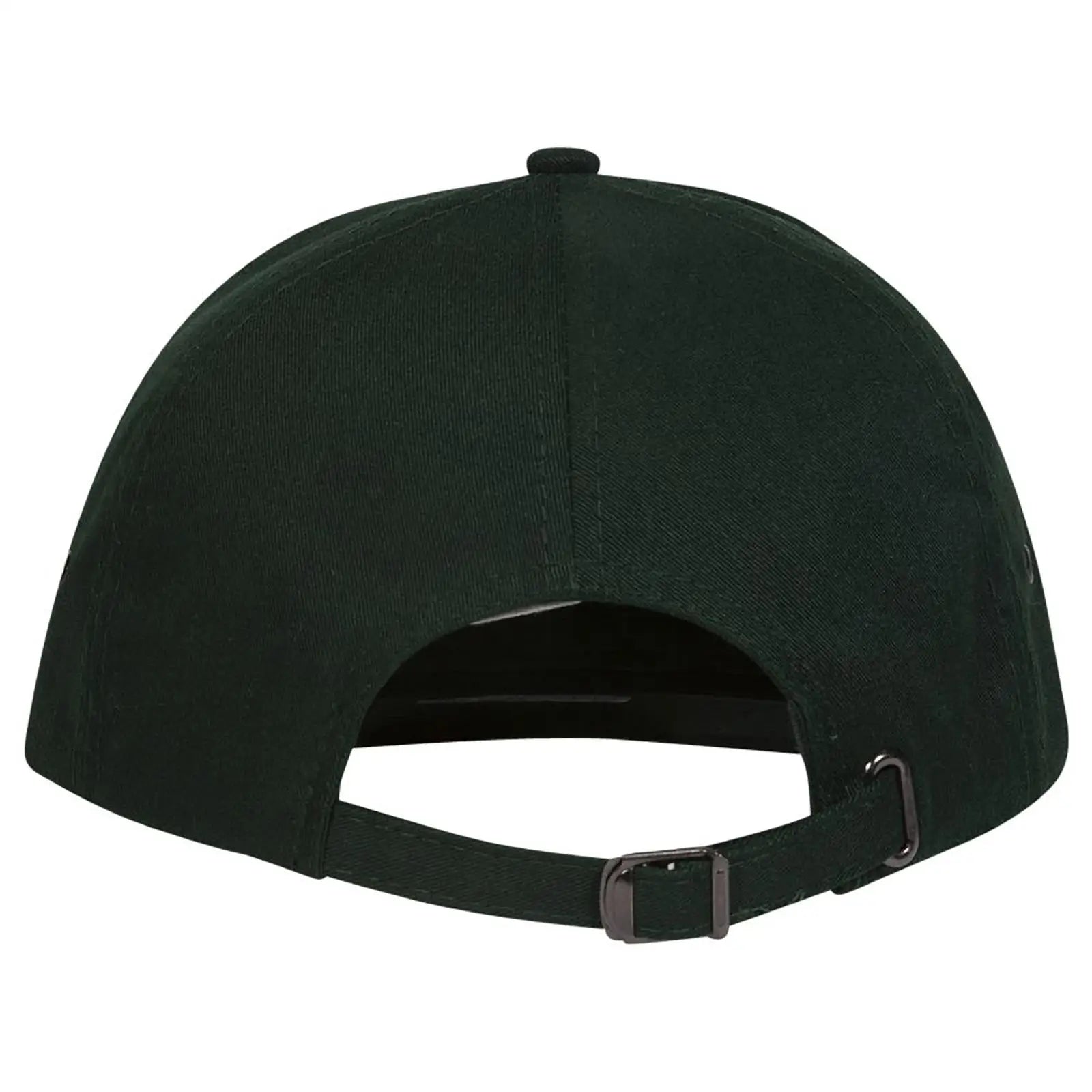 OTTO 26-030 6 Panel Low Profile Baseball Cap - Dk. Green - Dk. Green / 6 1/2’’ - 7 5/8’’