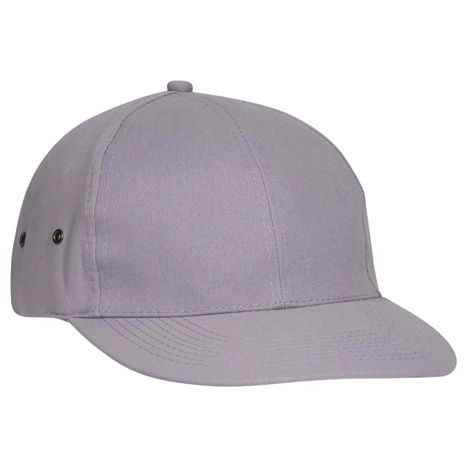 OTTO 26-030 6 Panel Low Profile Baseball Cap - Gray - Gray / 6 1/2’’ - 7 5/8’’