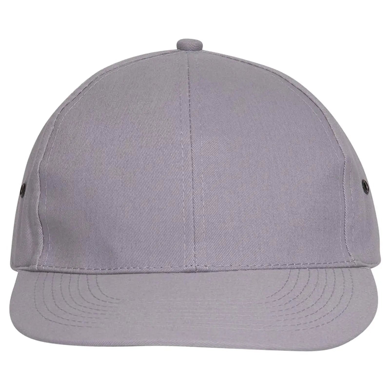 OTTO 26-030 6 Panel Low Profile Baseball Cap - Gray - Gray / 6 1/2’’ - 7 5/8’’