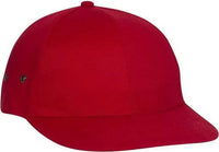 OTTO 26 030 6 Panel Low Profile Baseball Cap Red Red / One Size Fits Most