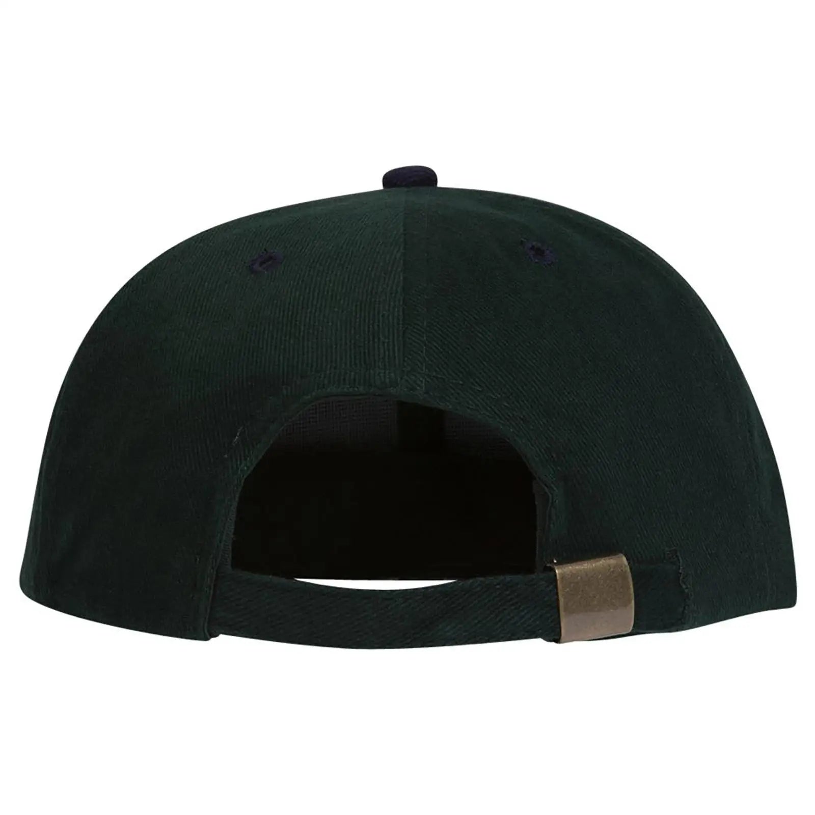 OTTO 27-008 6 Panel Mid Profile Baseball Cap - Nvy/Dk.Grn - Nvy/Dk.Grn / 6 1/2’’ - 7 5/8’’