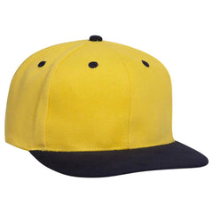 OTTO 27-008 6 Panel Mid Profile Baseball Cap - Nvy/Yel - Nvy/Yel / 6 1/2’’ - 7 5/8’’