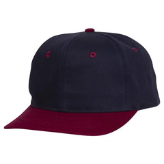 OTTO 27-015 6 Panel Mid Profile Baseball Cap - Burg. Marn/Nvy - Burg. Marn/Nvy / 6 1/2’’ - 7 5/8’’