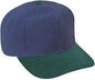 OTTO 27-015 Brushed Cotton Twill Pro Style Structured Firm Front Panel Cap - Dark Green Navy - Forest Navy / One Size