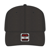 OTTO 27-079 6 Panel Mid Profile Baseball Cap - Char. Gray - Char. Gray / 6 1/2’’ - 7 5/8’’