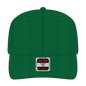 OTTO 27-079 6 Panel Mid Profile Baseball Cap - Kelly - Kelly / 6 1/2’’ - 7 5/8’’