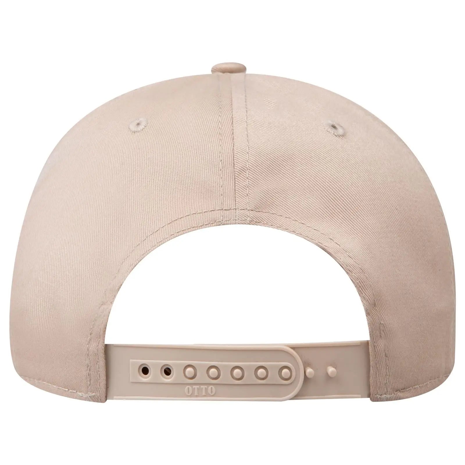 OTTO 27-079 6 Panel Mid Profile Baseball Cap - Khaki - Khaki / 6 1/2’’ - 7 5/8’’