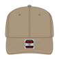 OTTO 27-079 6 Panel Mid Profile Baseball Cap - Khaki - Khaki / 6 1/2’’ - 7 5/8’’