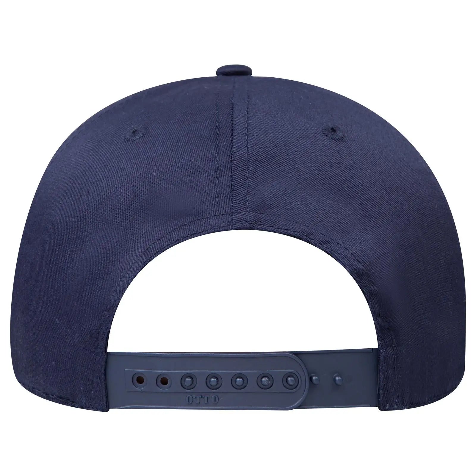 OTTO 27-079 6 Panel Mid Profile Baseball Cap - Navy - Navy / 6 1/2’’ - 7 5/8’’