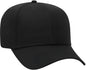 OTTO 27-079 Twill 8 Rows Stitching Pro Style Cap - Black - Black / One Size Fits Most