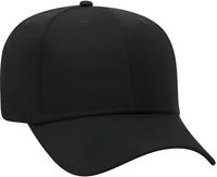 OTTO 27-079 Twill 8 Rows Stitching Pro Style Cap - Black - Black / One Size Fits Most