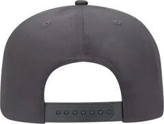OTTO 27-079 Twill 8 Rows Stitching Pro Style Cap - Charcoal Gray - Dark Gray / One Size Fits Most