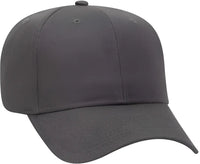 OTTO 27-079 Twill 8 Rows Stitching Pro Style Cap - Charcoal Gray - Dark Gray / One Size Fits Most