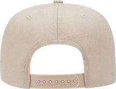 OTTO 27-079 Twill 8 Rows Stitching Pro Style Cap - Khaki - Khaki / One Size Fits Most