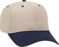 OTTO 27-079 Twill 8 Rows Stitching Pro Style Cap - Navy Khaki - Navy Khaki / One Size Fits Most